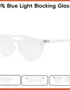 Clear Frame 100% anti-blue light glasses Clear Lens Anti fatigue Glasses Fashion Glasses Women And Man Computer Gaming Glasses