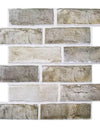 10pcs 3D Faux Brick Peel and Stick Wall Panel Farmhouse Self-adhesive Tile Sticker Mold Water Resistant 30cm X 30cm