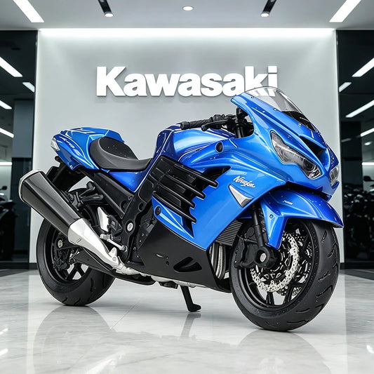 1 18 Scale Kawasaki Ninja ZX14R Diecast Motorcycle Model