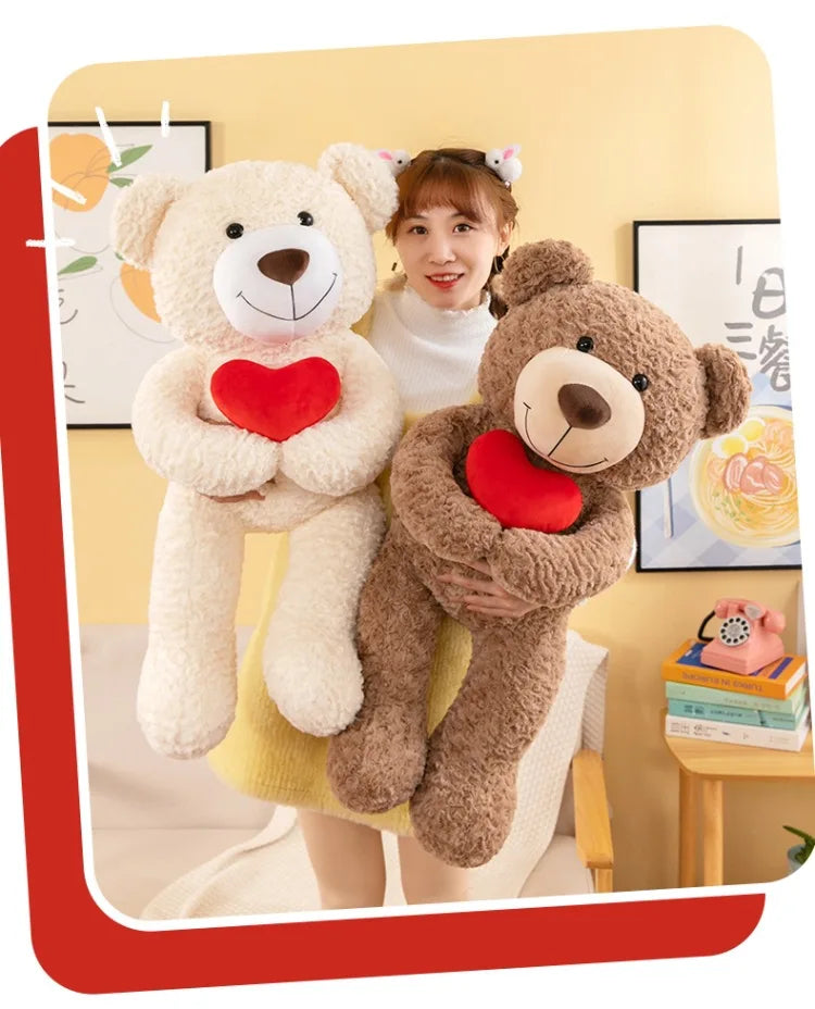 90cm High Quality Teddy Bear Care Bear Kawaii Plush Doll Soft Stuffed Animal Plush Toy Pillow Kids Girls Valentine Birthday Gift