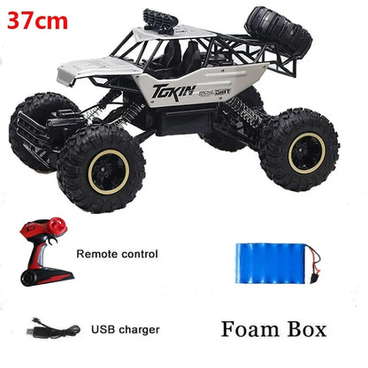 4WD RC Car 1:12 37CM / 1:16 28CM Remote Control Trucks 2.4G Radio Control Off-Road 4x4 Vehicle Children Toys for Kids