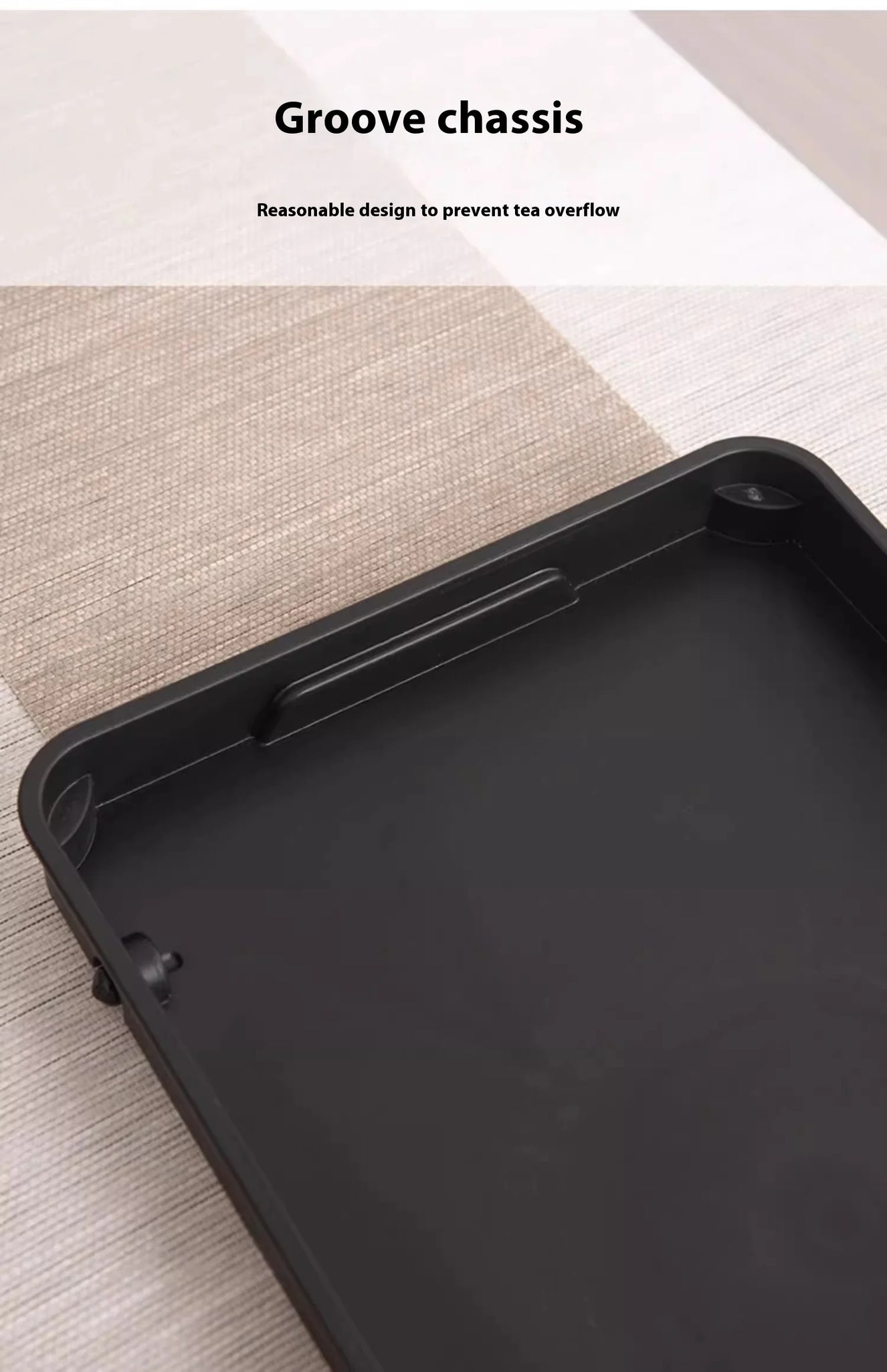 Bamboo Tea Tray Portable Dishes Rectangle Tea Ceremony Chaban Tea Chaban Tea Table Dual Purpose Drainage Water Storage