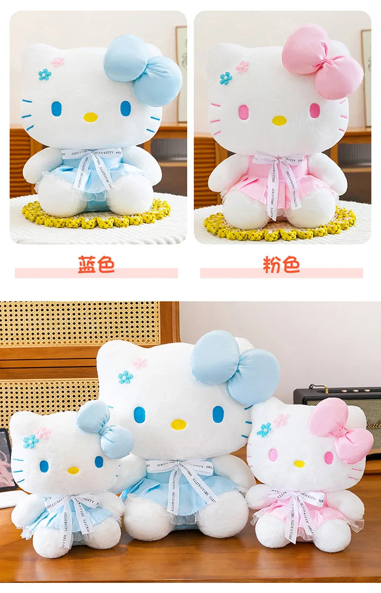 Cute Cat Character Plush Stuffed Doll Pillow Toy