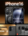 For iPhone 16 Case with Camera Control Capture Button UB Grip Heavy Duty Rugged Magnetic MagSafe Phone Case with Stand
