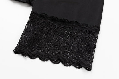 High Waist Tummy Control Panties Lace Slip Shorts for Under Dresses Women Anti Chafing Underwear Boyshorts Slimming Shapewear