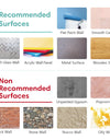Faux Brick Wall Panel Peel and Stick 3D Tile Sticker Self-Adhesive Kitchen Tile Backsplash Bathroom Wall Sticker Waterproof