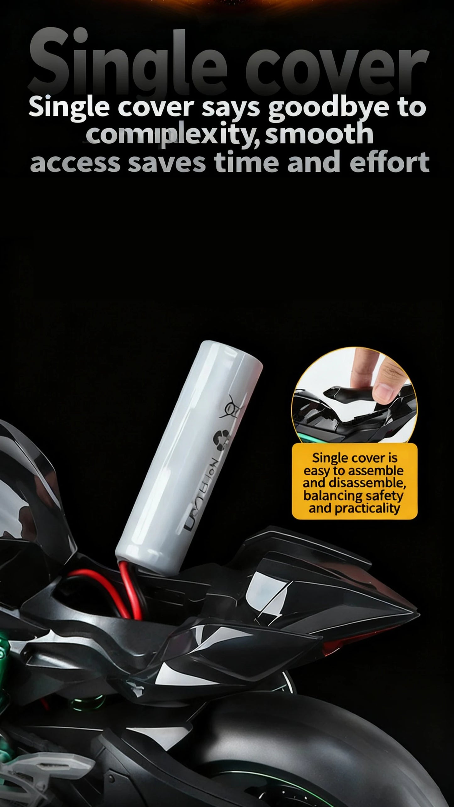 Key Control Diecast H2 H2R Sports Motorcycle Model 1 to 9 Scale