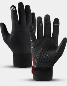 Cycling Gloves Black Women Autumn Winter Warm Touchscreen Nonslip Gloves Motorcycle Gloves Men Outdoor Sports Running