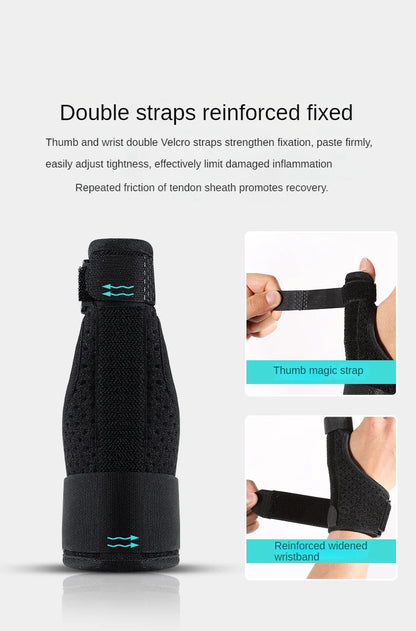 Thumb Splint Support Brace for Tenosynovitis Arthritis Tendonitis Trigger Thumb Immobilizer Fits Men Women Left and Right