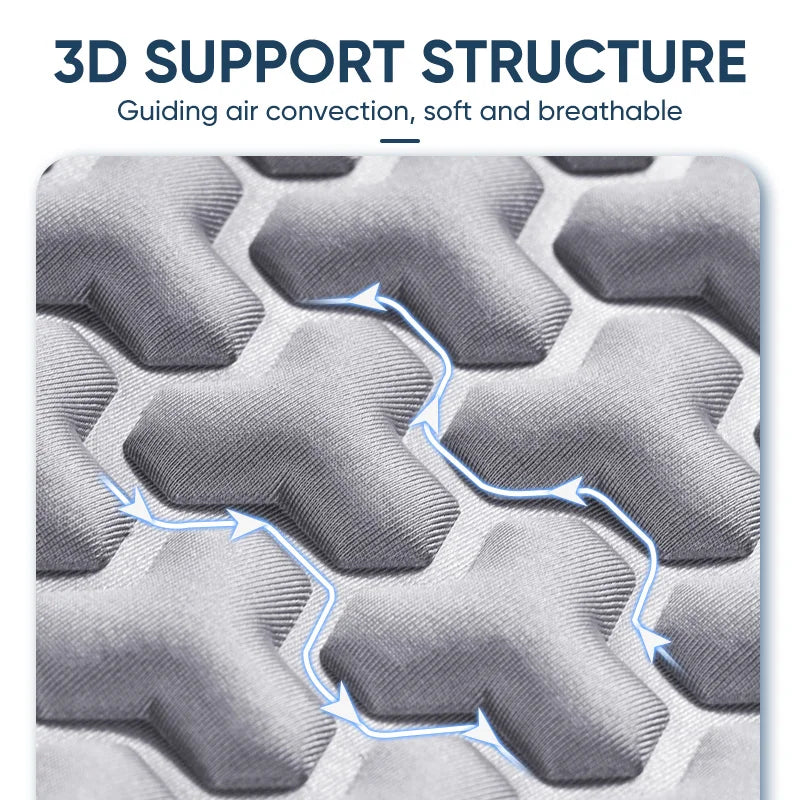 Universal Car Seat Cover 3D Breathable Car Front Rear Seat Back Cushion Auto Seat Protector Summer Auto Interior Pad For SUV