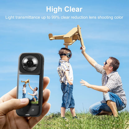 for Insta360 X3 Lens Guard Optical Glass Protective Cover for Insta360 X3 Panoramic Motion Camera Accessories