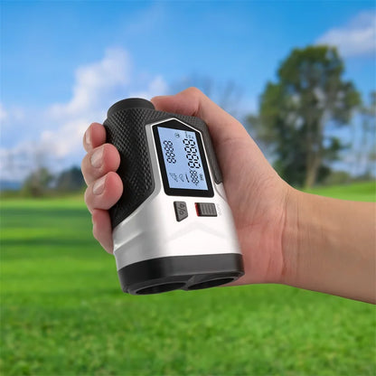 Rechargeable Golf Laser Rangefinder 1200m 650m with Slope Adjusted Flag-Lock Vibration Distance Meter Telescope Hunting