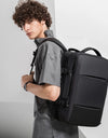 Expandable Men's Backpack Waterproof 17.3 in Laptop Backpack Man Large Capacity Hiking Travel Bag Male Backpacks