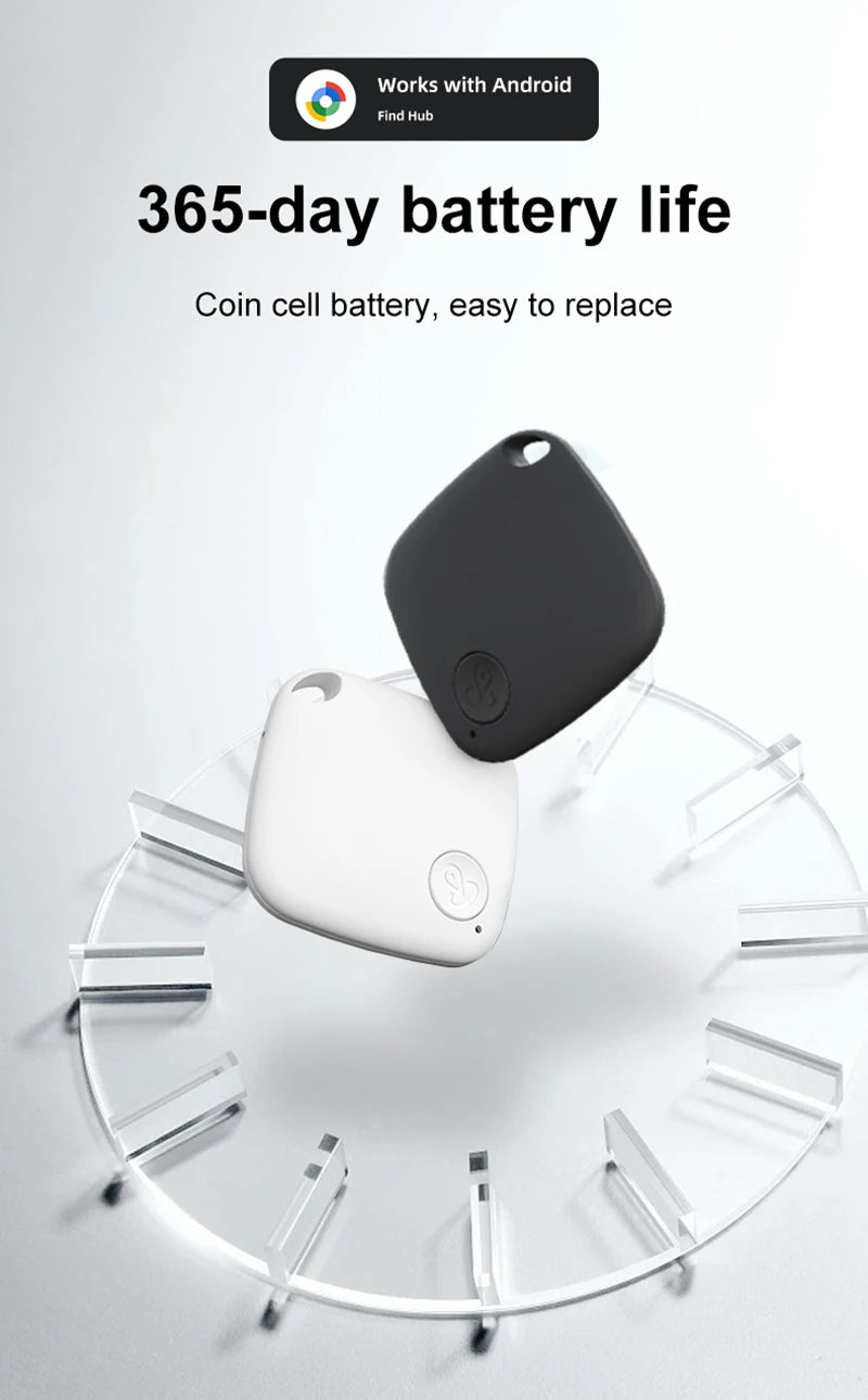 Mini Android Global Position Systm Tracker Tag Google Find Anti Loss Global Positioning Locator Compact Portable Long Battery Life For Pet