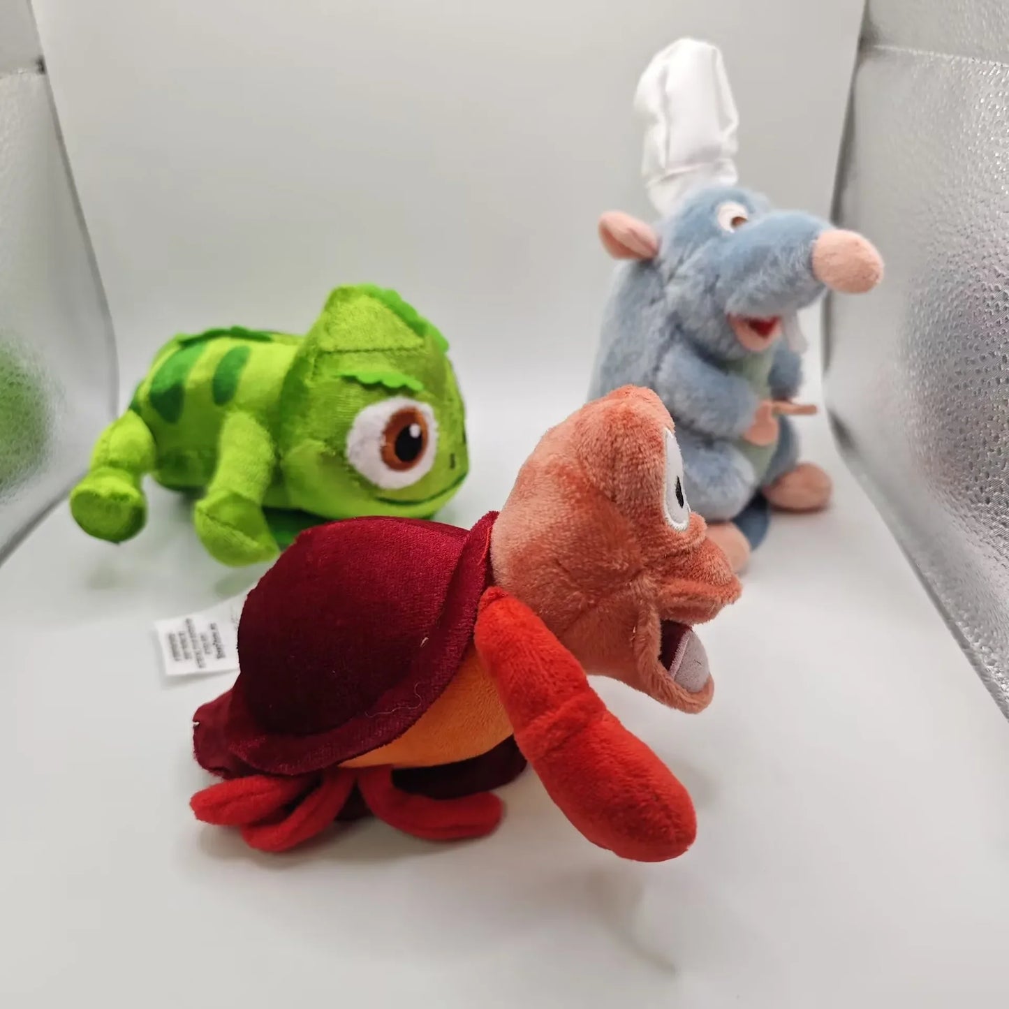 16cm Ratatouille Chameleon Plush Magnetic Sebastian Shoulder Plush Toy Kawaii Plush Stuffed Dolls Kids Birthday Gifts