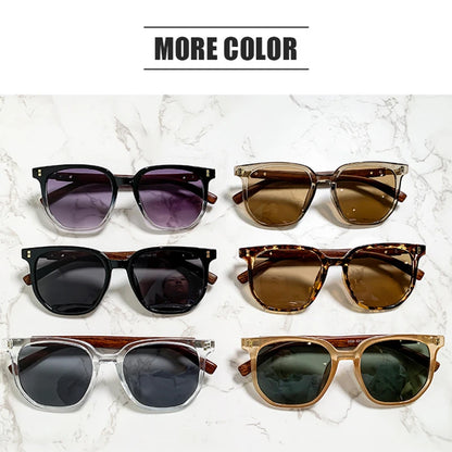 Retro Sunglasses For Men Fashion Glasses Vintage Luxury Wood Shades