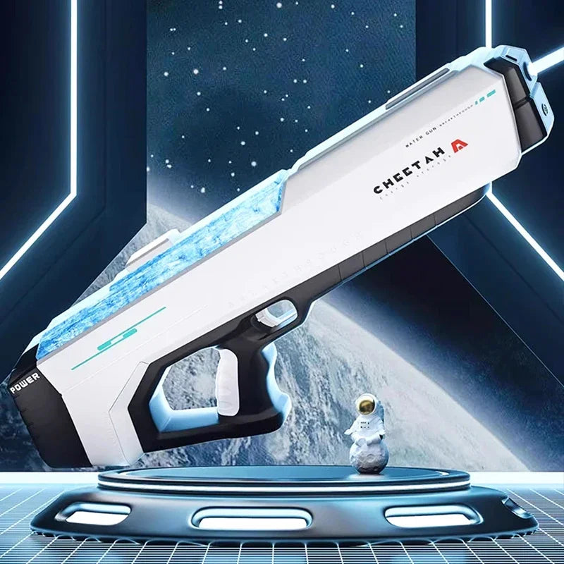 Fully Electric Big Water Gun High Pressure Rechargeable Water Blaster for Outdoor Summer Activities
