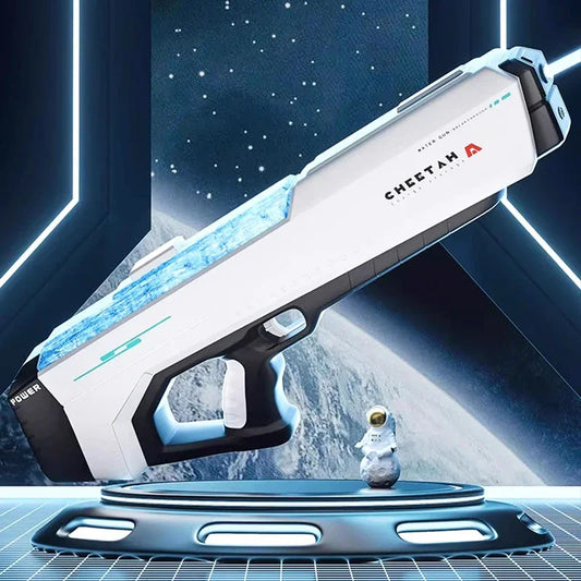 Fully Electric Big Water Gun High Pressure Rechargeable Water Blaster for Outdoor Summer Activities