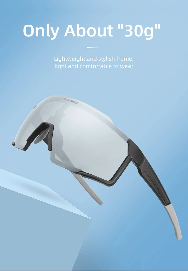 Cycling Glasses Polarized / Photochromic Lens Bike Sunglasses Men Women Glasses Eyewear Sports MTB Road Cycling Goggles