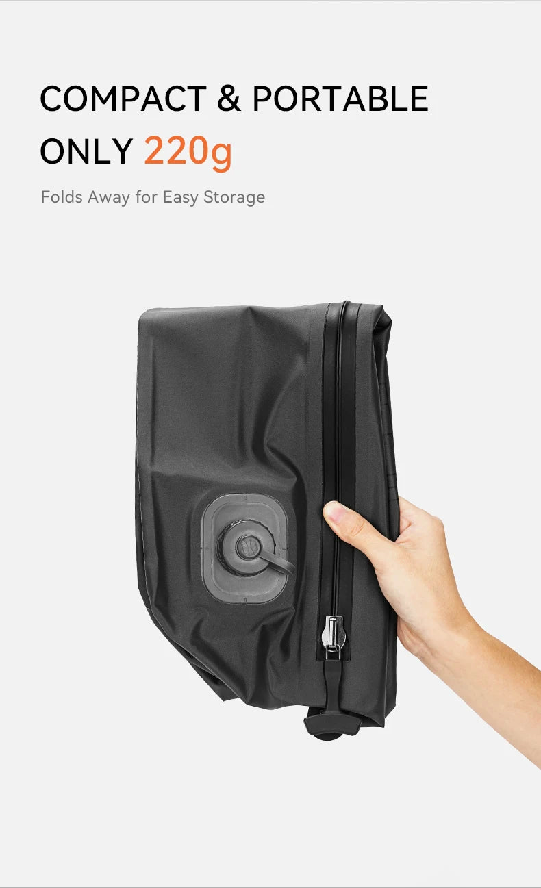 Automatic Vacuum Storage Bag for Clothes Travel Space Saver Compression Bag for Jackets Waterproof Clothing Organizer