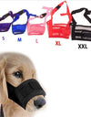 Anti Barking Dog Muzzle For Small Large Dogs Adjustable Mesh Breathable Pet Mouth Muzzles For Dogs Nylon Straps Dog Accessories