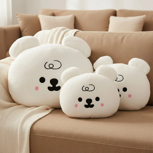Cute Cartoon Bear Plush Stuffed Doll Cushion Toy