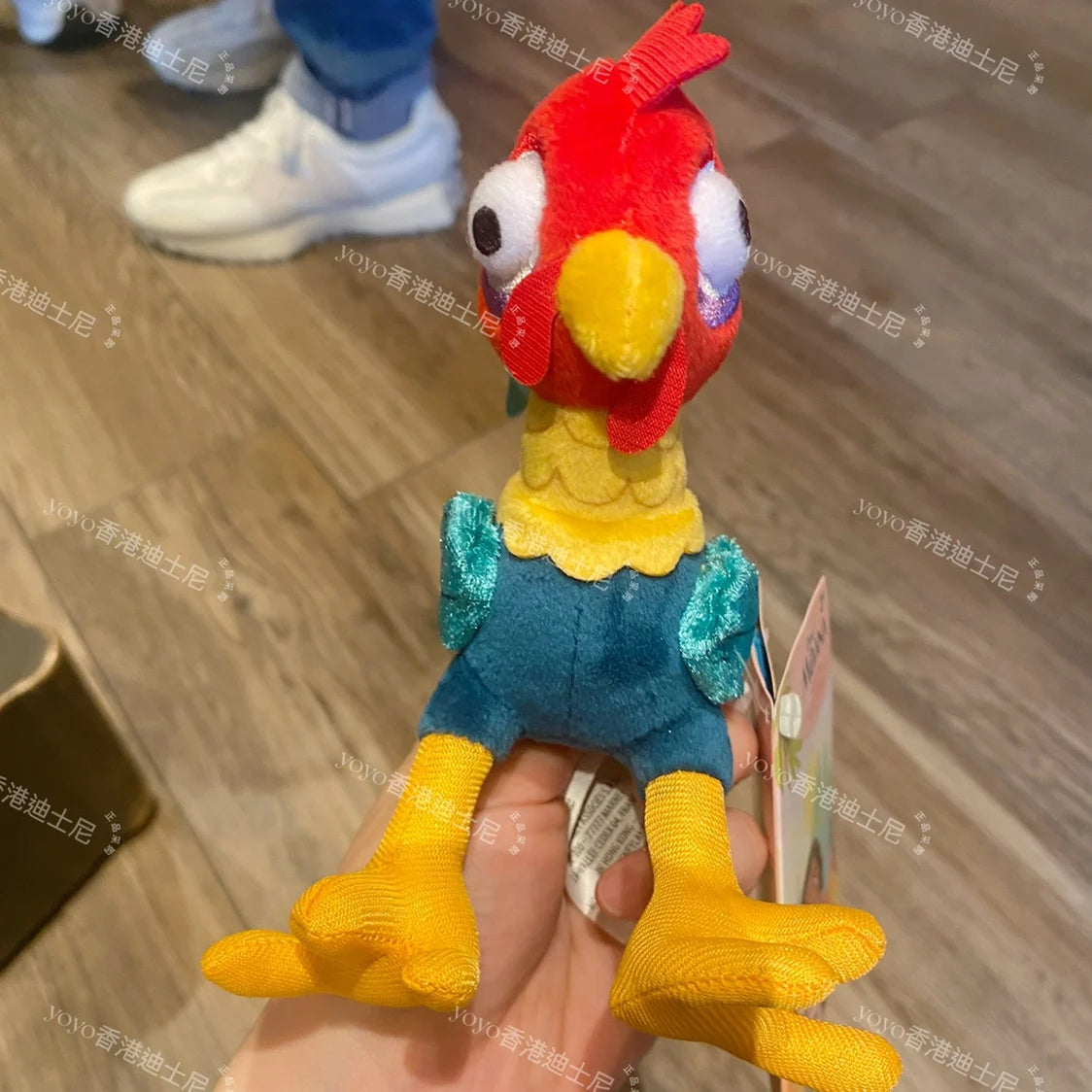 Authentic Disney Hei Hei Moana Shoulder Pal Magnet Plush toy doll