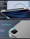 TPU Silicon Transparent Case For iPad Air 11 2024 Pro 11/13in M4 for iPad 10/9/8/7/6/5 Gen Air 4/5th 10.9 3rd 10.5 Mini 6