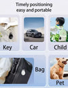 Mini Anti-lost Tracker Global Precision Positioning Locator With Find My App Extended Battery Life For  Pets Elderly