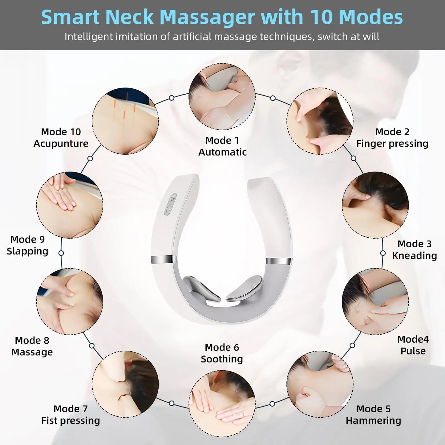 Heating Cervical Massager Charging