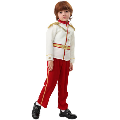 Fairy Tale Handsome and Charming Prince Charming Dressed Up Boy Stage Performance Performance Costume