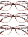 Reading Glasses Oval Frame Metal Rivet Men Readers Magnifying Eyeglasses with Black Diopter +0.5+0.75+2.25+2.75+5.