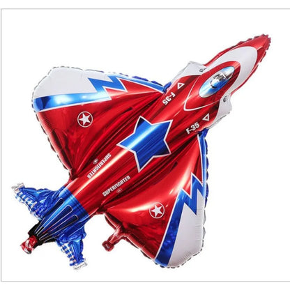 Airplane Foil Balloons Plane Globos Cat Aircraft Air Balloons Birthday Party decorations kids Toys ball baby shower ballon