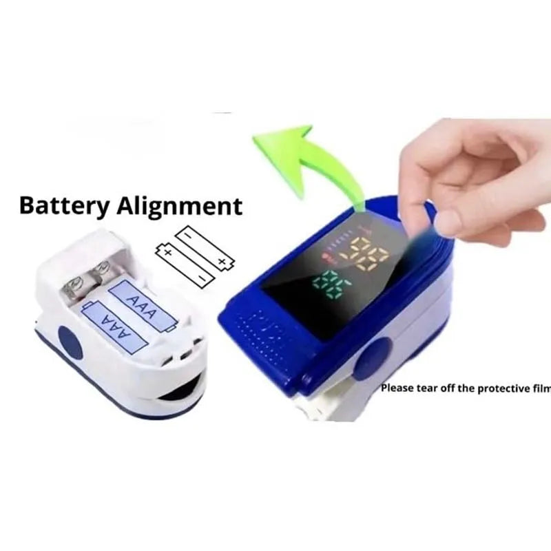 Finger Clip Oximeter Home Use Led Oximeter Home Use Meter Portable Visual Finger Clip Oximeter Saturation Mete