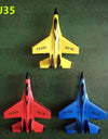 RC Foam Aircraft SU-35 Plane 2.4G Radio Control Glider Remote Control Fighter Plane Glider Airplane Foam Boys Toys for Children