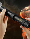 10-300x40 Zoom Telescope HD 4K Portable Strong Binoculars Long Range Professional Monocular BAK4-Prisms For Hunting Camping