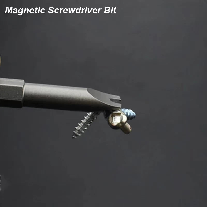 Precision Y U Shaped Triangle Screwdriver  Bit 1/4in Inner Cross Three Points Screw Driver Security Tip For Power Drill