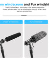 Shotgun Microphone Voice Recorder Audio Interface Home Studio for Canon Nikon Sony Filmmaking Interviews