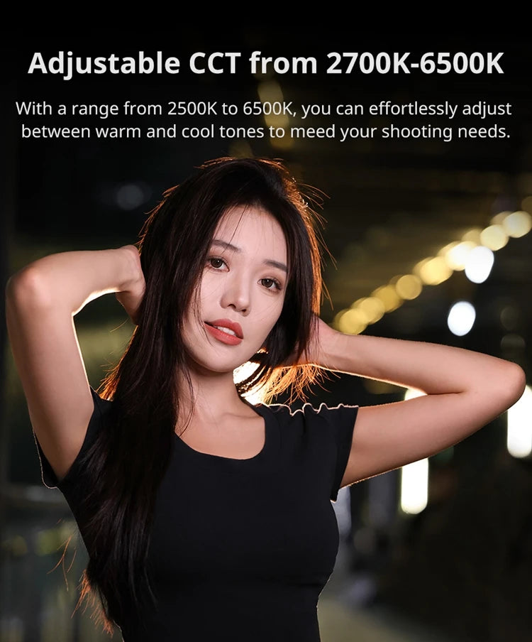 20W Bi-Color Inflatable Tube LED Light Wand Stick Foldable for Photography, Live Streaming & Broadcasting