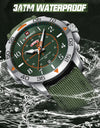 Watches Waterproof Luxury Business Casual Nylon Strap Quartz Wristwatch Luminous