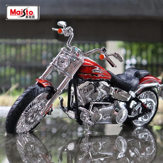 Diecast Harley CVO Breakout 2014 Motorcycle Model 1 to 12 Scale