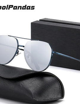 Polarized Aviation Sunglasses for Men and Women Mirror Lens Vintage Style