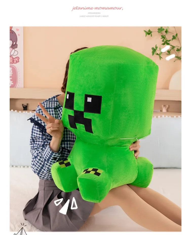 Pixel Art Character Plush Stuffed Doll Toy