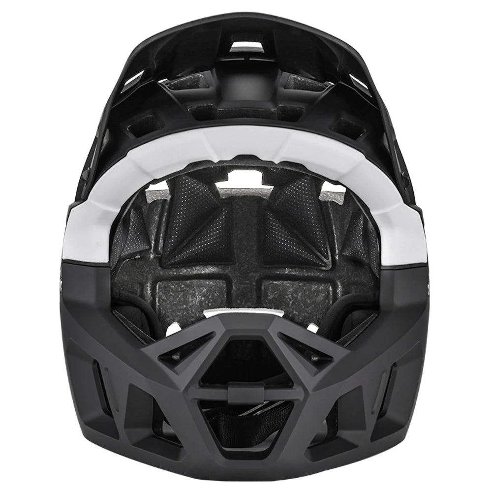 Full Face Mountain Bike Helmet Adult Racing Downhill MTB Helmet for Men/Women Adult Mountain Bike Helmet with Visor Over 31 Vent