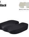 1Pcs Coccyx Seat Cushion Memory Foam U-Shaped Pillow for Chair Cushion Pad Car Office for Tailbone Pain Massage Pillow