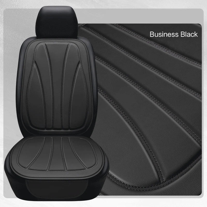 Karcle Car Seat Cover PU Leather Car Seat Cushion Breathable Auto Chair Cushions Pad Mat Universal Durable Four Seasons Pad Mat