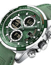 Men Luxury Original Sports Chronograph Watch Waterproof Quartz WristWatch Clock
