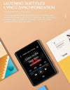 XIAOMI S18 MP4 Bluetooth Player 2.4 Inch Touch Screen Portable HiFi Stereo Music E-book Learning MP3 Walkman Built-in Speaker
