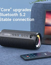 40W High-power Bluetooth Speaker 3D Stereo Bass Bluetooth Speaker Portable IPX5 Waterproof Suitable TWS Boom Box