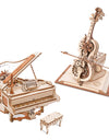 Mechanical Music Box 3D Wooden Puzzle